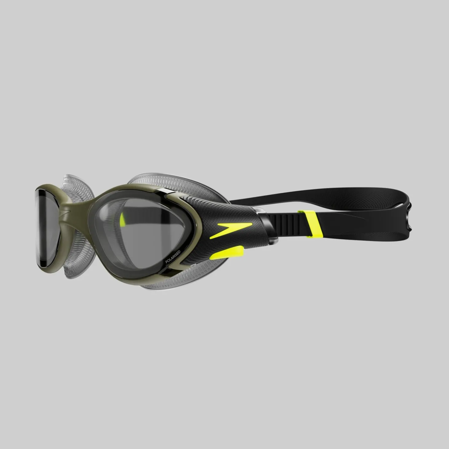 Adult Biofuse 2.0 Polarised Goggles Dark Green/Yellow