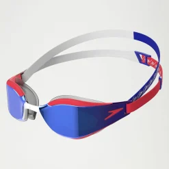 Adult Fastskin Hyper Elite Mirror Goggles White/Blue