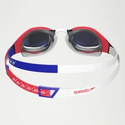 Adult Fastskin Hyper Elite Mirror Goggles White/Blue