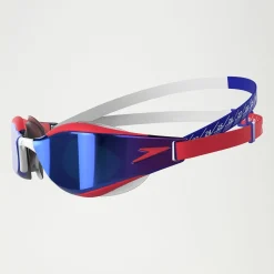 Adult Fastskin Hyper Elite Mirror Goggles White/Blue