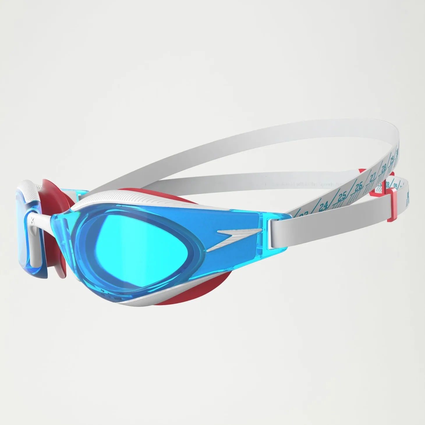 Adult Fastskin Hyper Elite Goggles White/Blue/Red