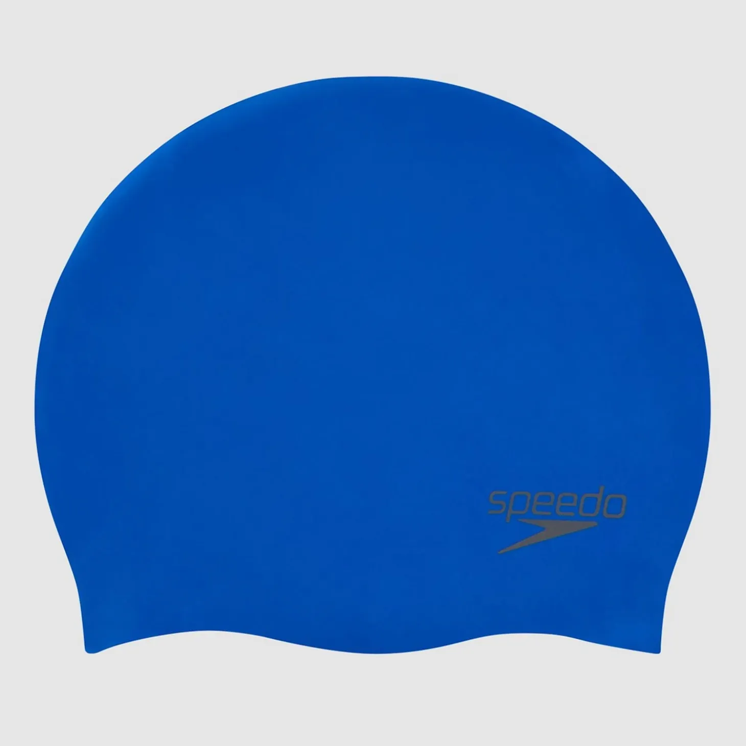 Adult Plain Moulded Silicone Cap Blue