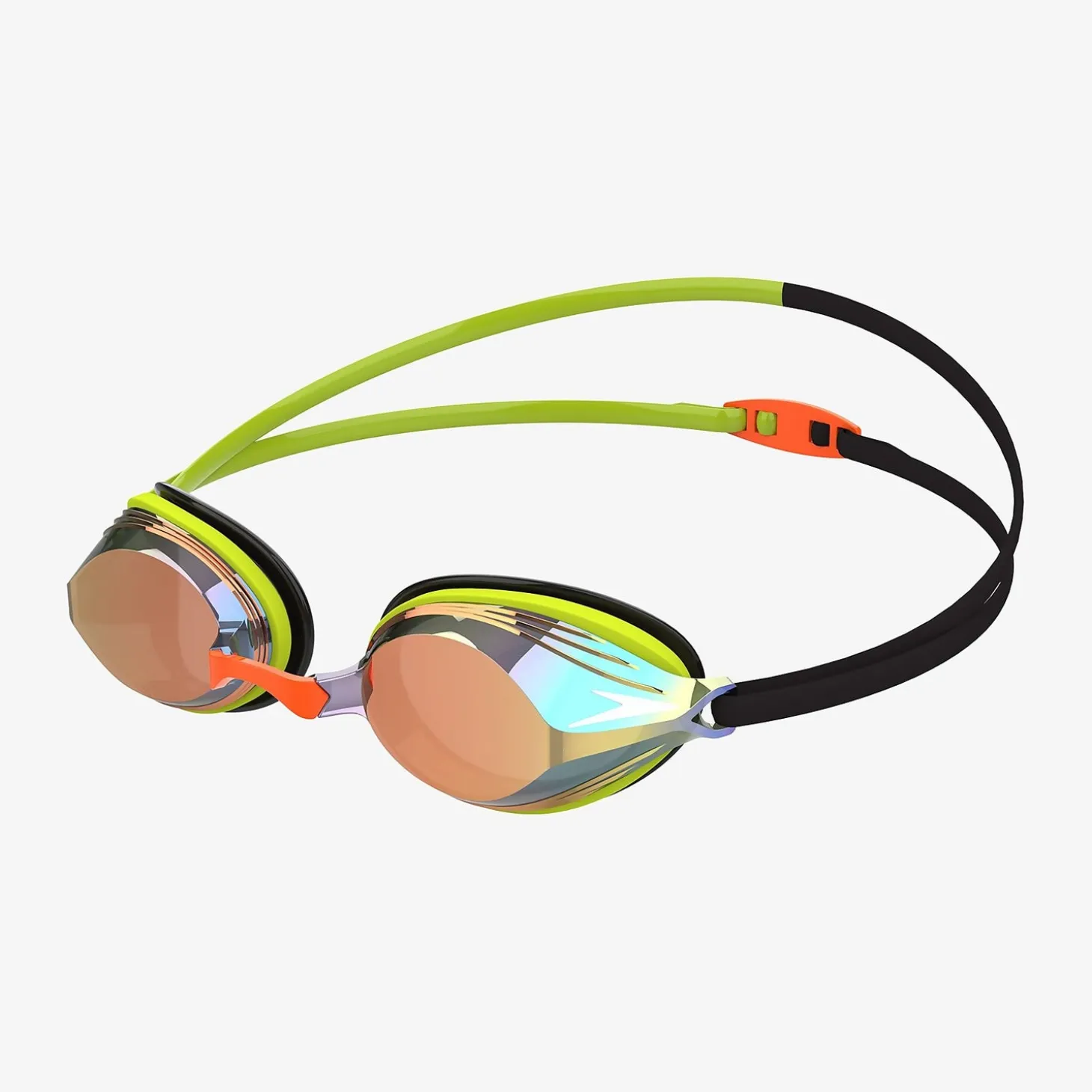 Adult Vengeance Mirror Goggles Green/Orange