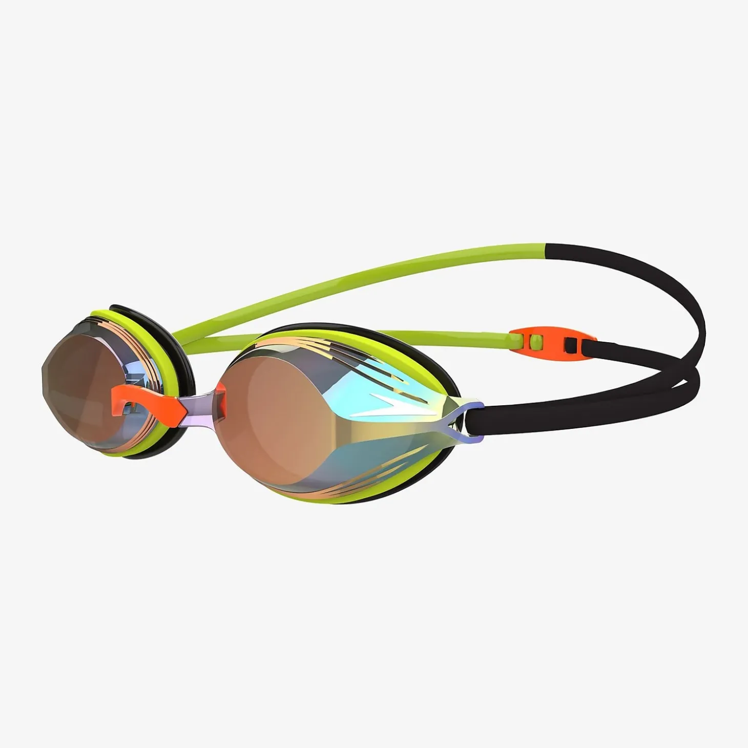 Adult Vengeance Mirror Goggles Green/Orange