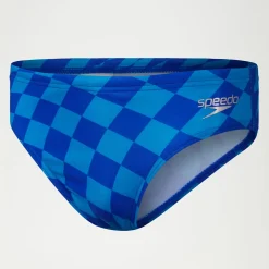 Boys Club Training 6.5cm Allover Digital Brief Blue