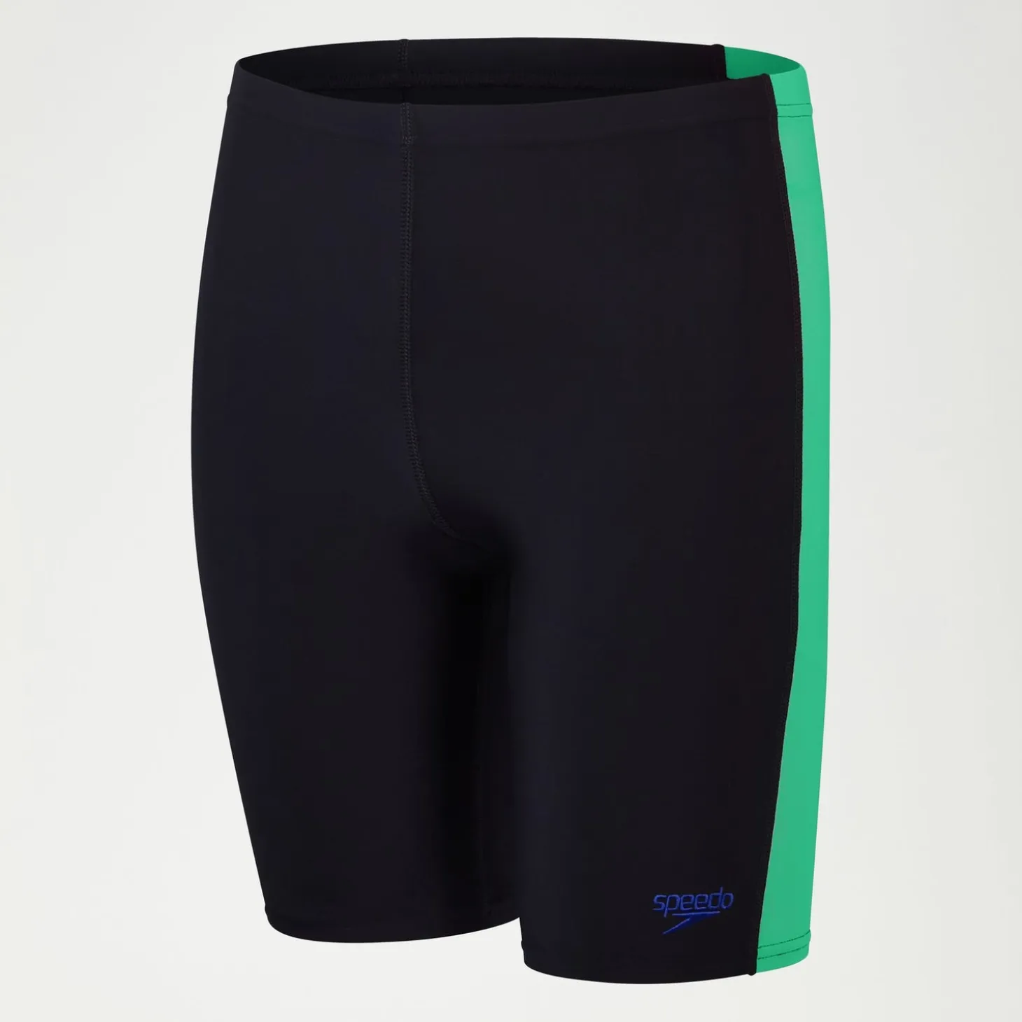 Boys Colourblock Rash Top & Jammer SetBlack/Green/Blue