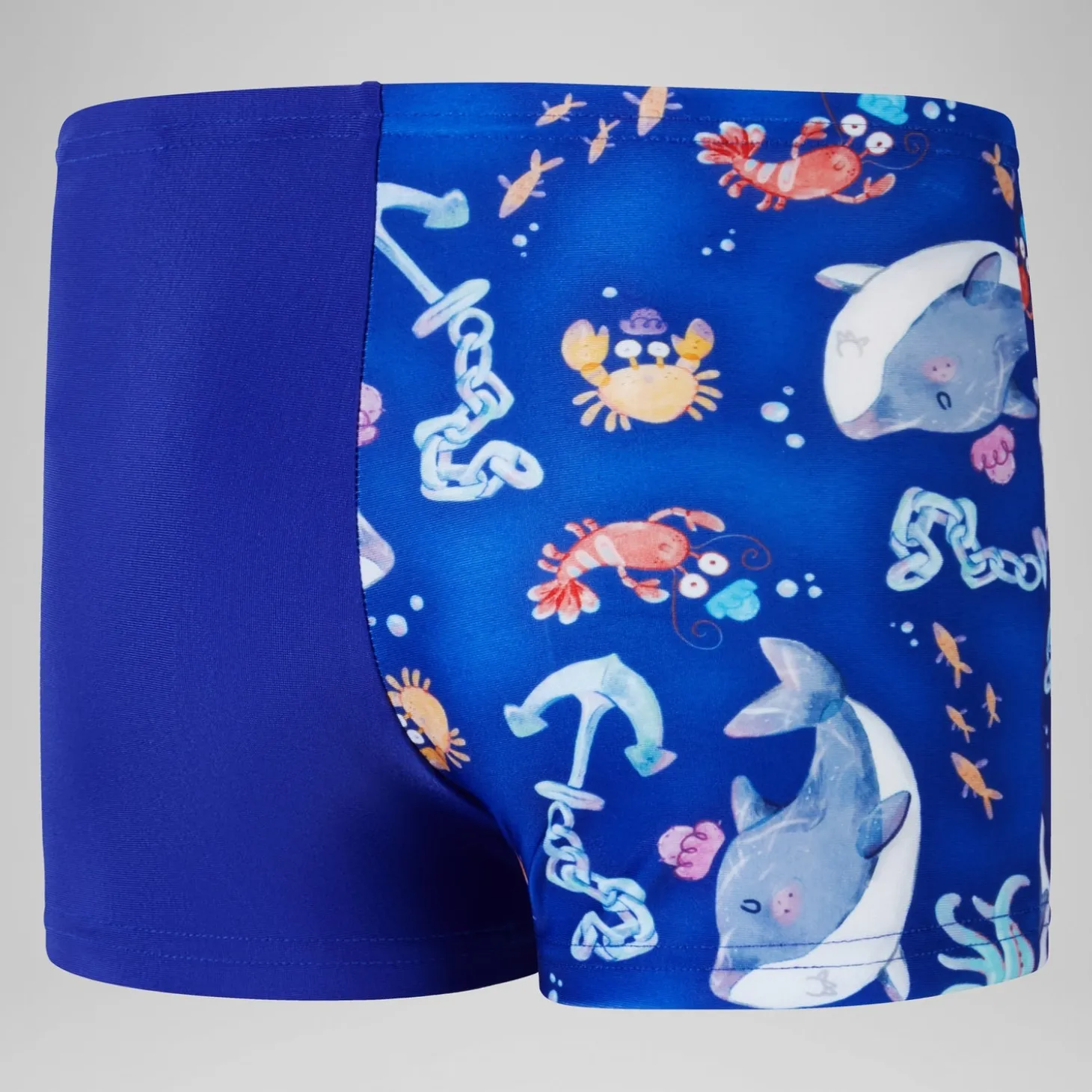 Boys' Digital Allover Aquashort Blue