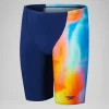 Boys' Digital Allover V-Cut Jammer Blue