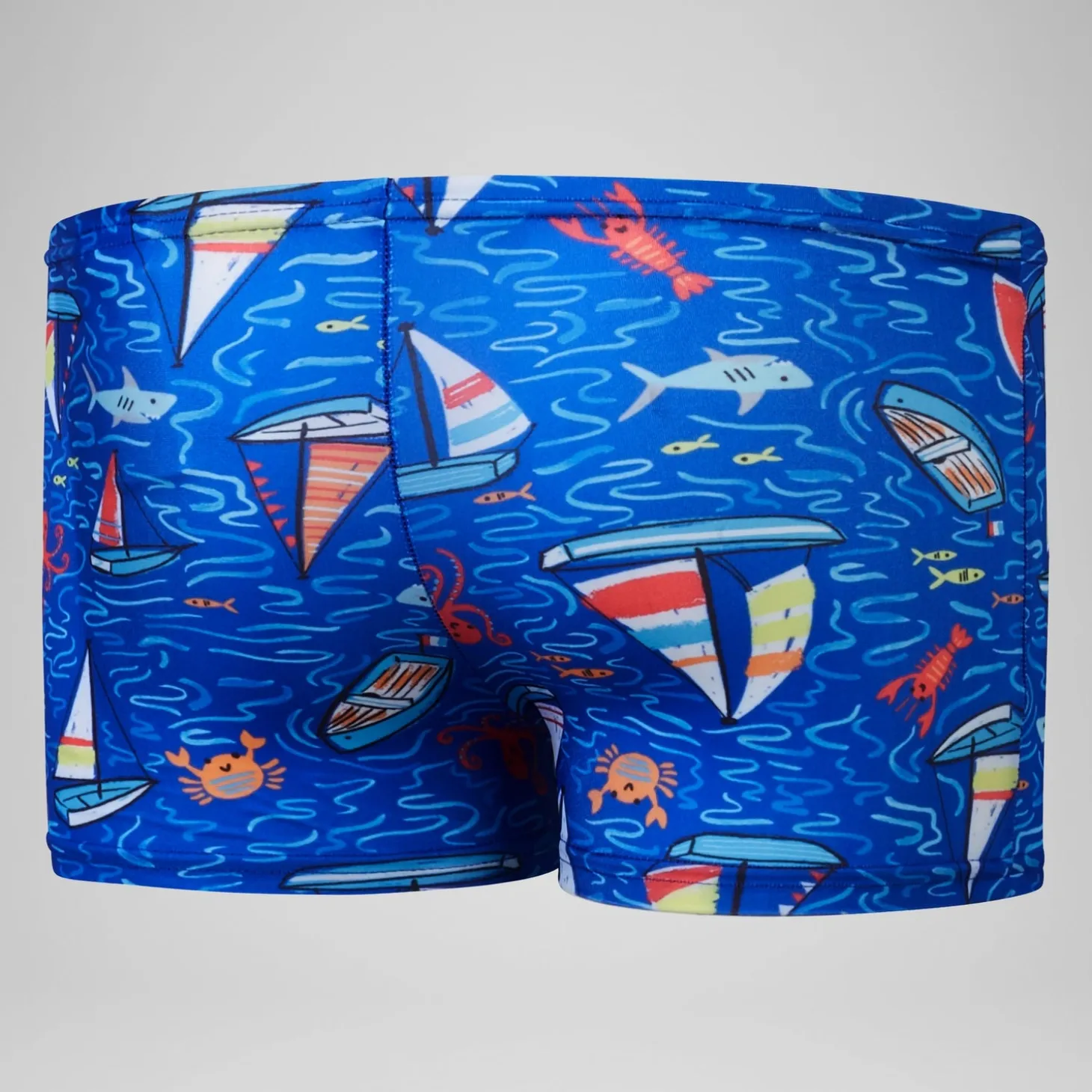Boys Digital Short Sleeve Rash Top Set Red/Blue