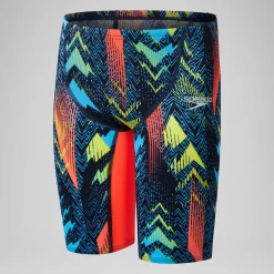 Boys' Fastskin Endurance+ Max High Waist Jammer Teal/Blue/Red