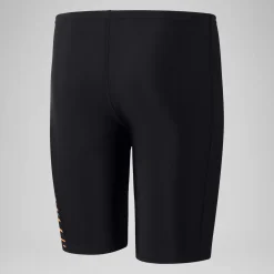 Boys' Plastisol Placement Jammer Black/Orange