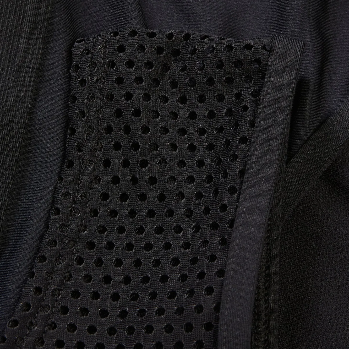 FLU3NTE Mesh Crop Top Grey