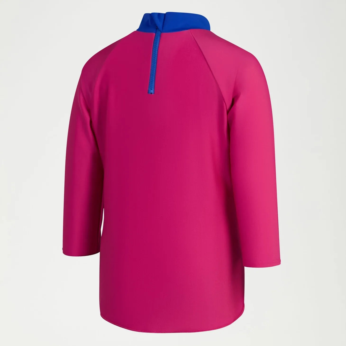 Girls Digital Long Sleeve Rash Top Pink/Blue