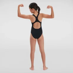 Girls' Endurance+ Medalist Swimsuit Black
