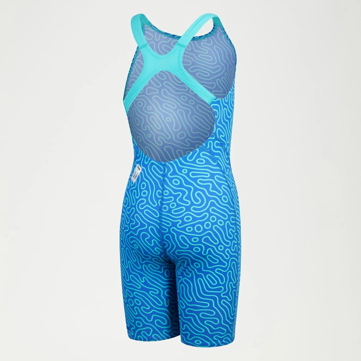 Girls' Fastskin Endurance+ Openback Kneeskin Blue