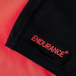 Girls' Fastskin Endurance+ Openback Kneeskin Black/Red
