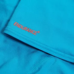 Girls Fastskin Junior Endurance+ Max Openback Kneeskin Blue/Red