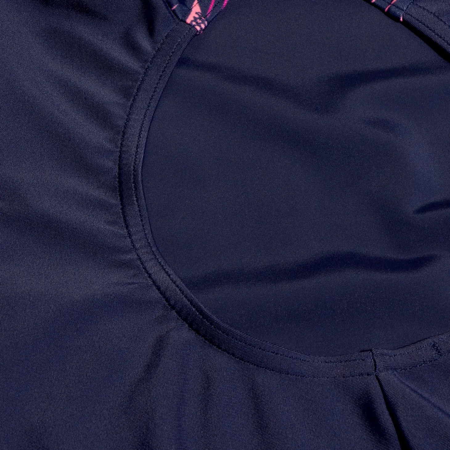 Girls HyperBoom Splice Legsuit Navy/Pink