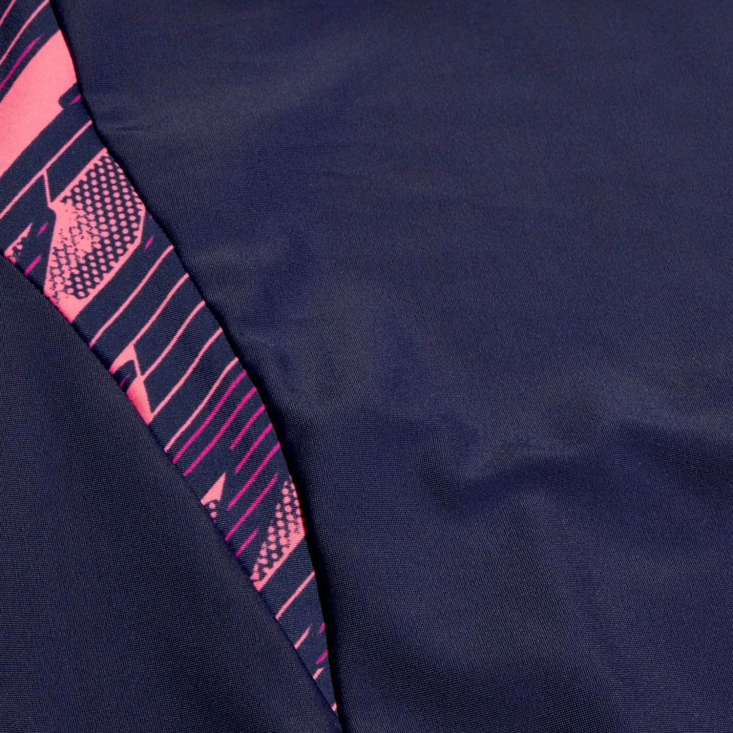 Girls HyperBoom Splice Legsuit Navy/Pink
