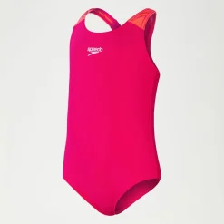 Girls Learn to Swim Medalist Swimsuit Pink/Coral