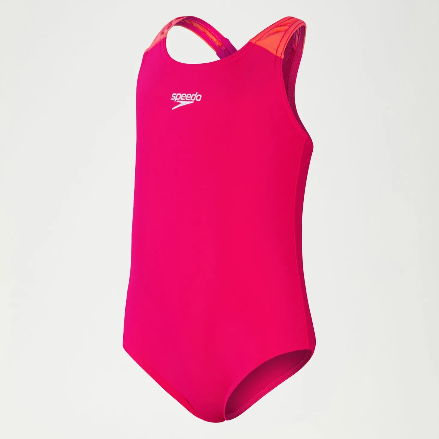 Girls Learn to Swim Medalist Swimsuit Pink/Coral