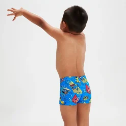 Infant Boys' Learn To Swim Aquashorts Blue/Yellow