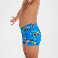Infant Boys' Learn To Swim Aquashorts Blue/Yellow