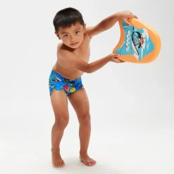 Infant Boys' Learn To Swim Aquashorts Blue/Yellow