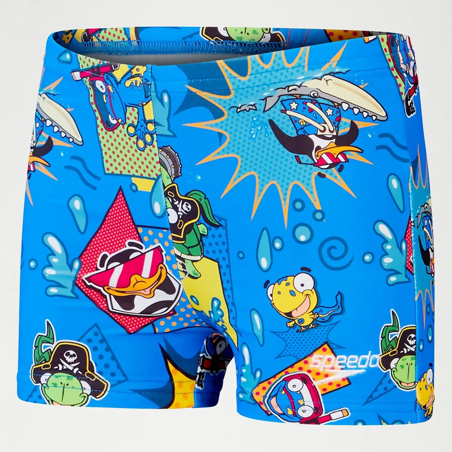 Infant Boys' Learn To Swim Aquashorts Blue/Yellow