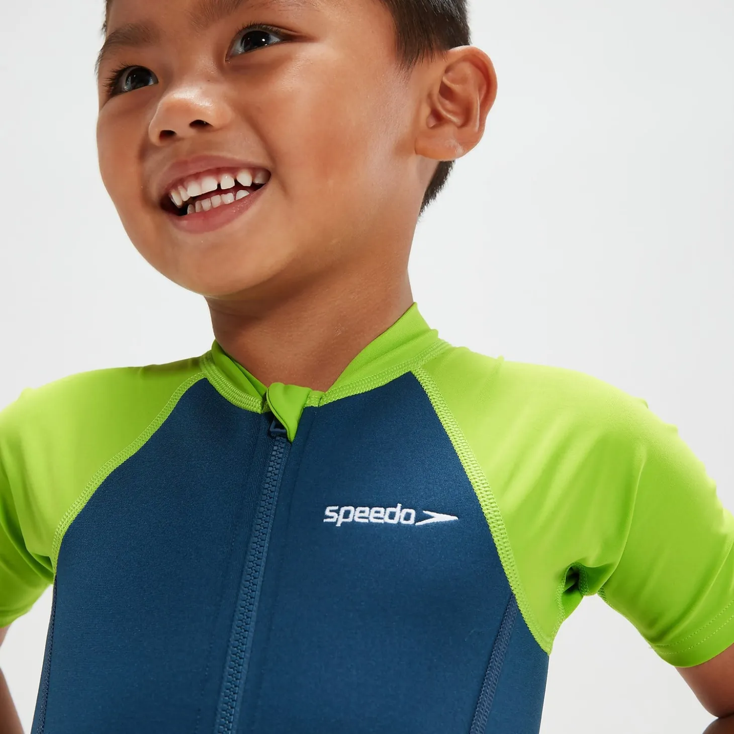 Infant Boy's Learn To Swim Essential Wetsuit Blue