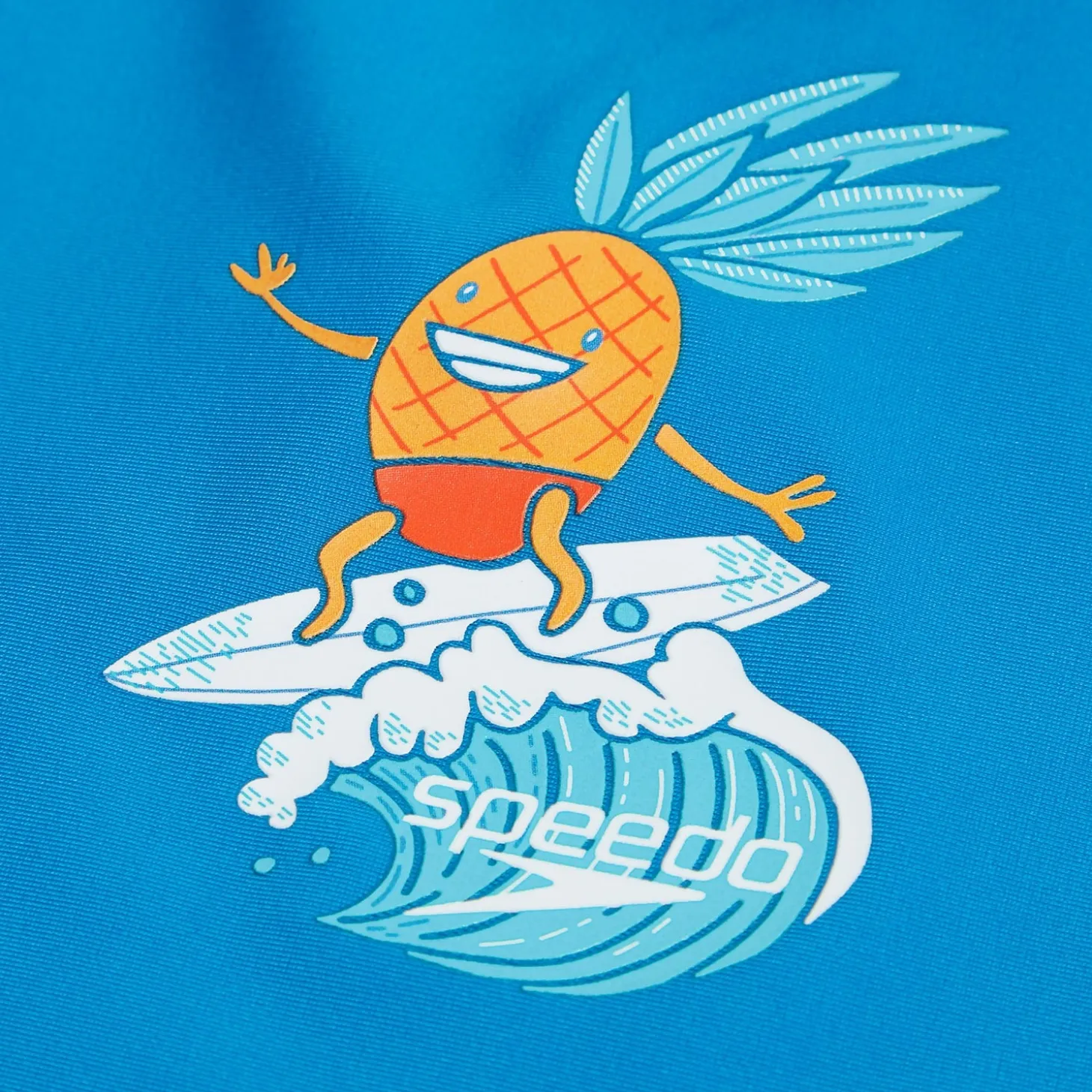 Infant Boys' Long Sleeve Printed Rash Top Blue/Yellow