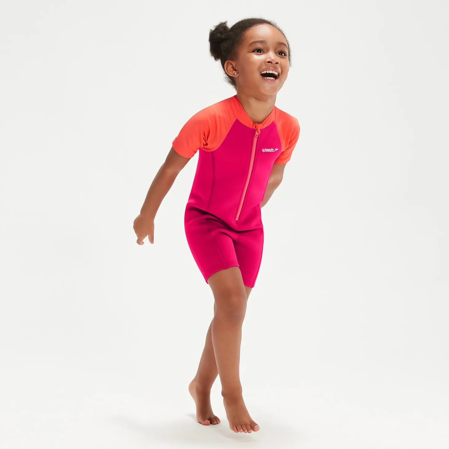 Infant Girls' Learn to Swim Wetsuit Pink