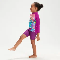Infant Girls' Long Sleeve Rash Top Purple