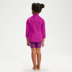 Infant Girls' Long Sleeve Rash Top Purple
