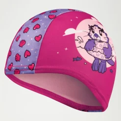 Infant Learn to Swim Aria Sea Otter Polyester Cap Pink