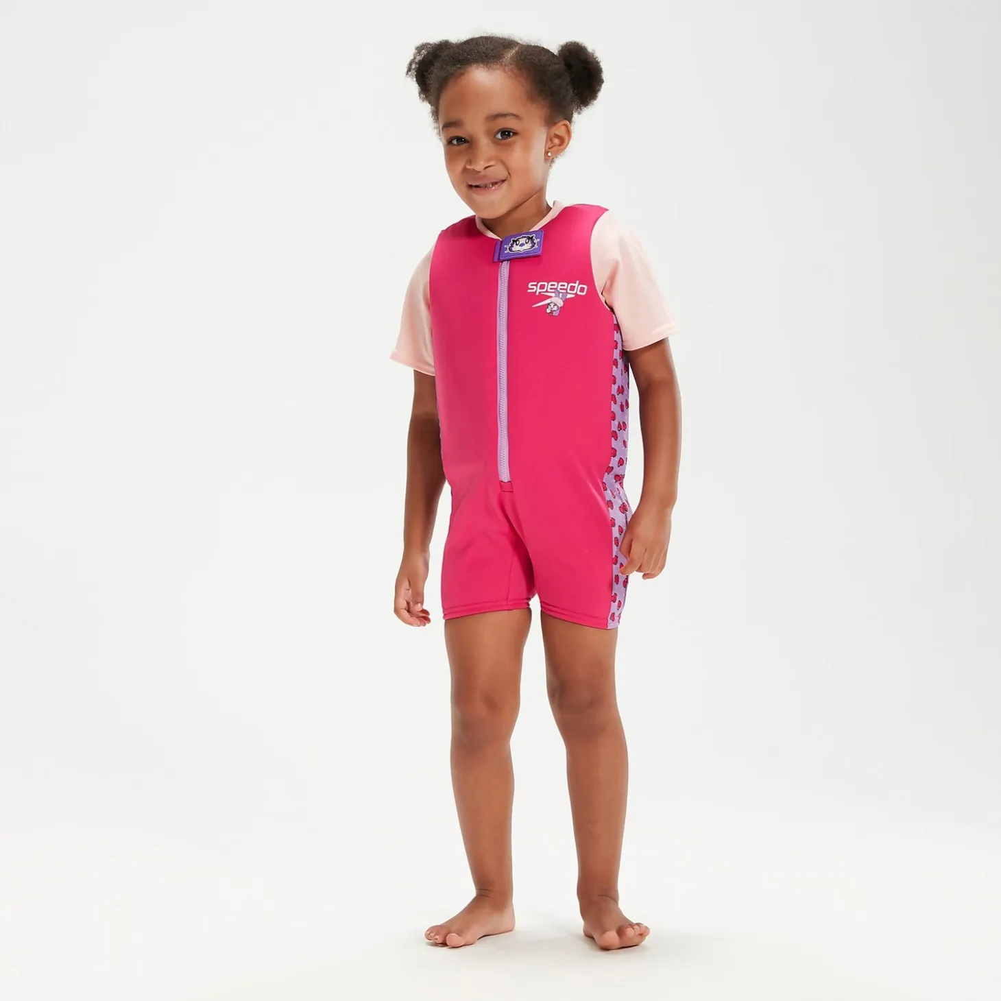 Infant Learn to Swim Aria Sea Otter Float Suit Pink