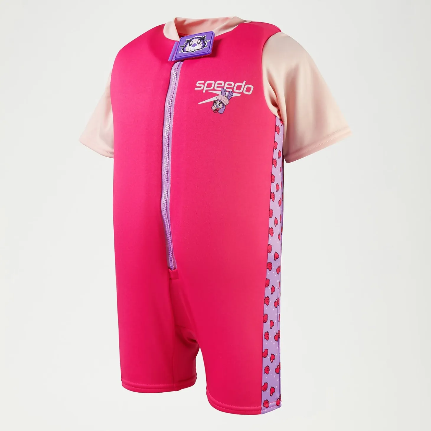 Infant Learn to Swim Aria Sea Otter Float Suit Pink