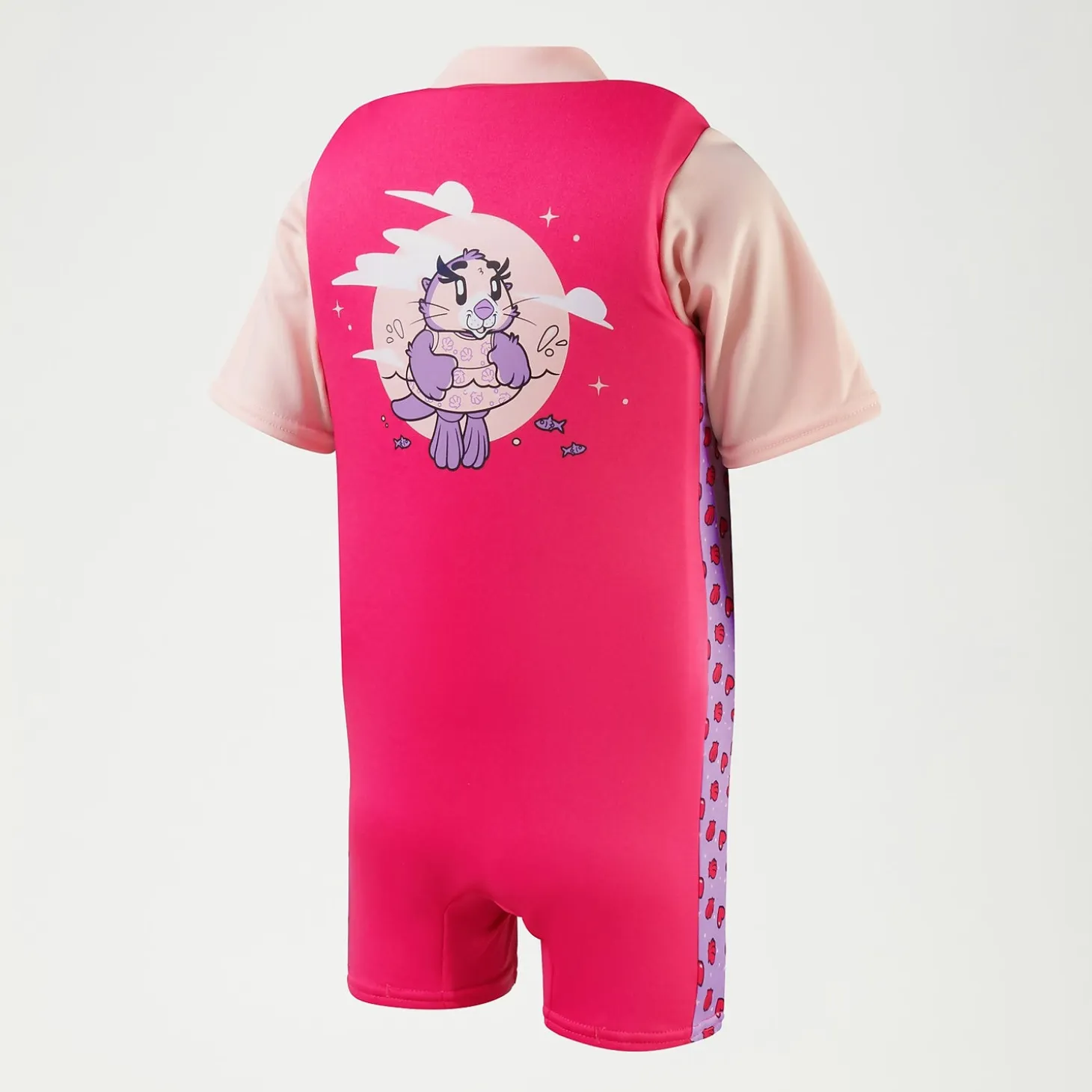 Infant Learn to Swim Aria Sea Otter Float Suit Pink