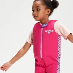 Infant Learn to Swim Aria Sea Otter Float Suit Pink