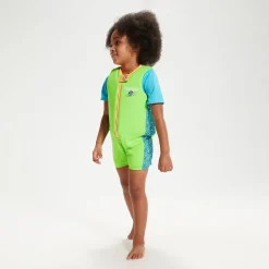 Infant Learn to Swim Chima African Penguin Float Suit Green