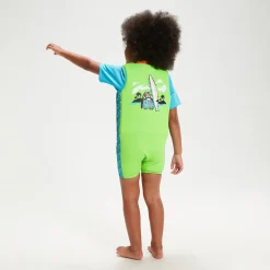 Infant Learn to Swim Chima African Penguin Float Suit Green