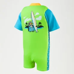 Infant Learn to Swim Chima African Penguin Float Suit Green
