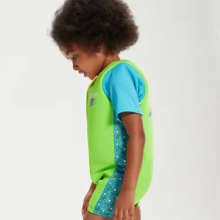 Infant Learn to Swim Chima African Penguin Float Suit Green