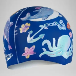 Junior Digital printed Cap Blue