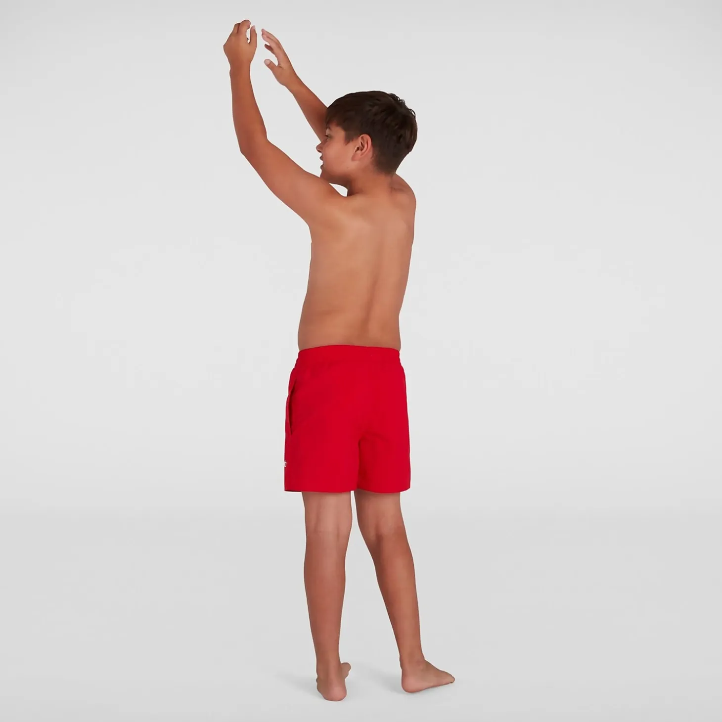 Junior Essential 13" Swimshort Red