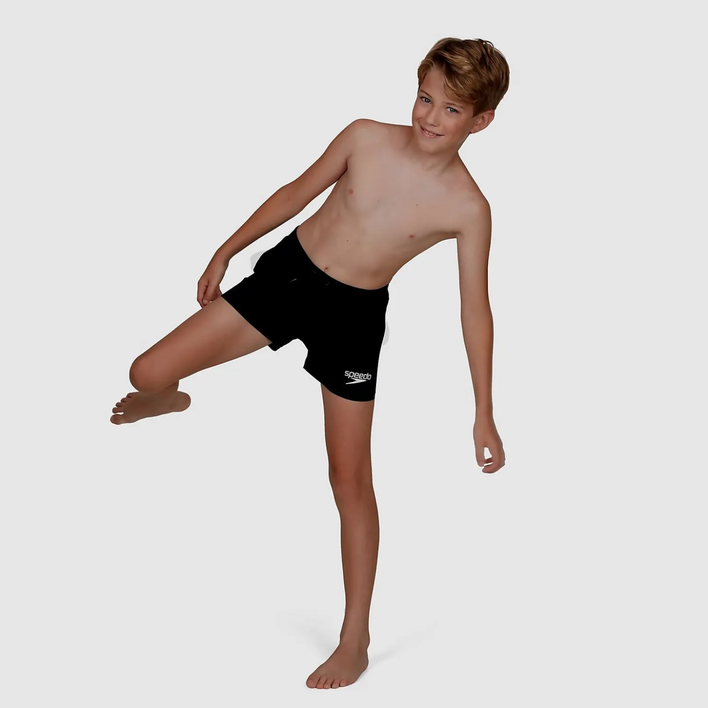 Junior Essential 13" Swimshort Black
