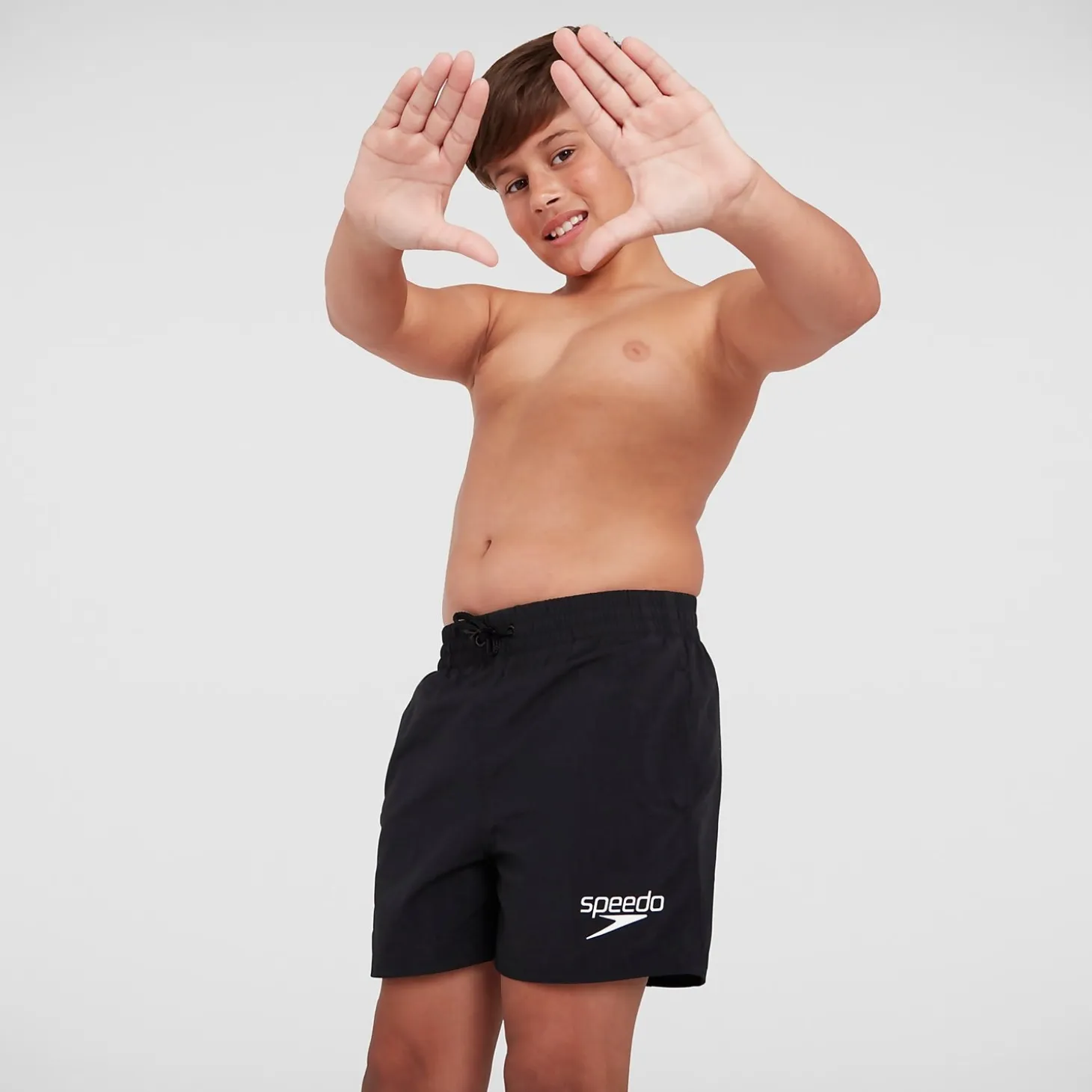 Junior Essential 13" Swimshort Black
