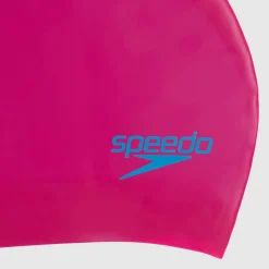 Junior Long Hair Cap Pink/Blue