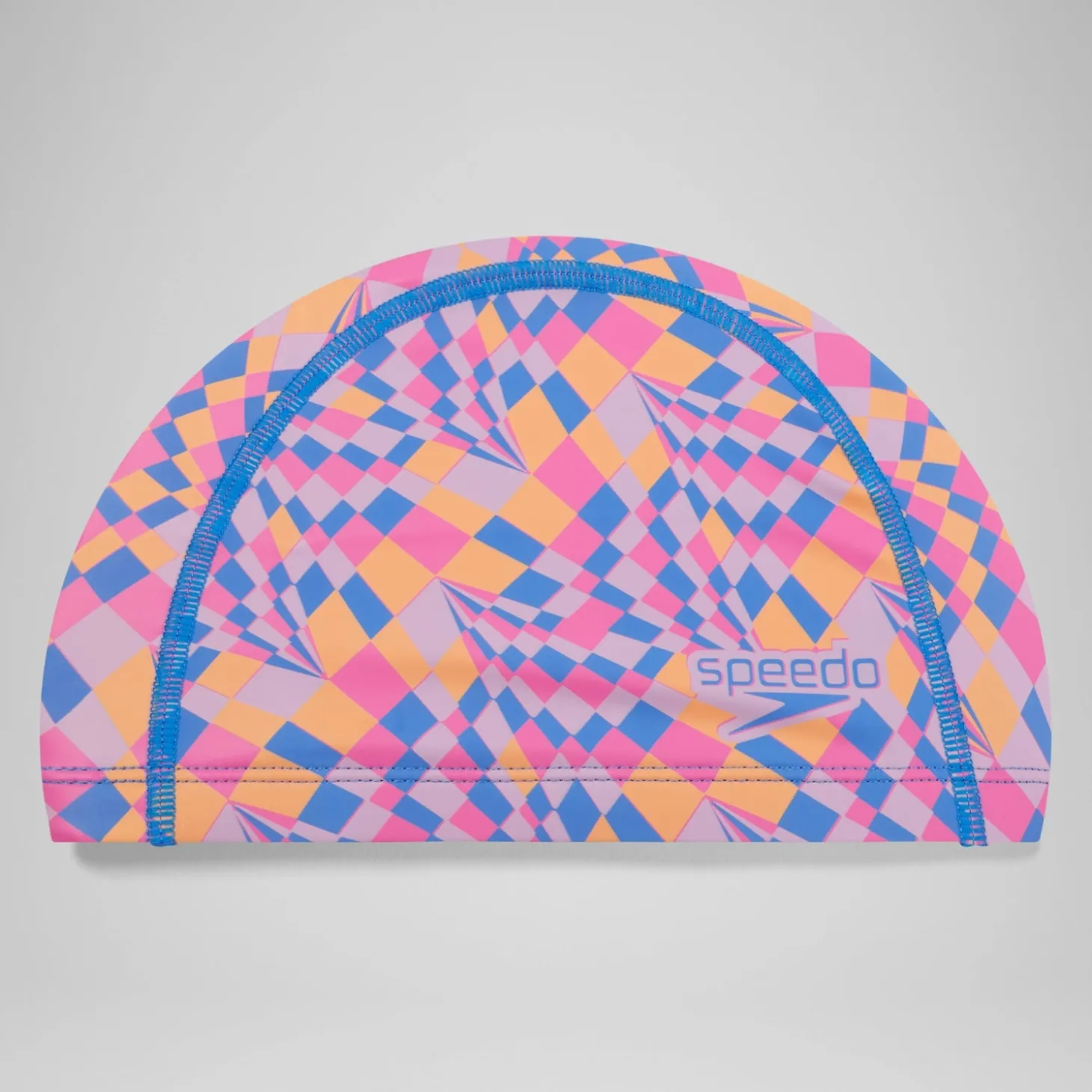 Junior Printed Pace Cap Pink/Orange