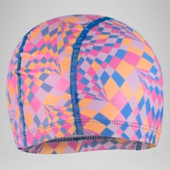 Junior Printed Pace Cap           Pink/Orange